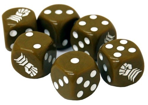TANKS: DICE SET - ARMOURED FIST