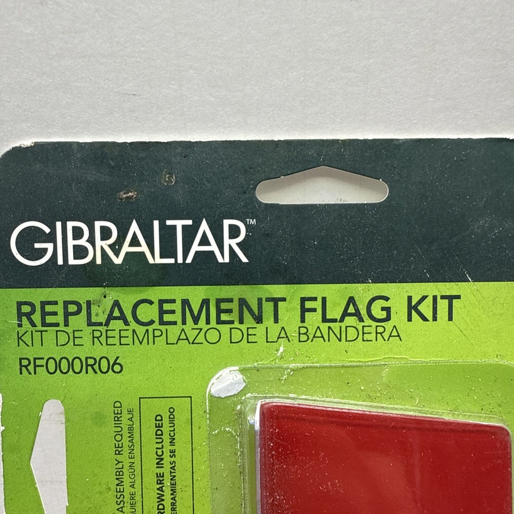Replacement Aluminum Mailbox Flag Kit Red