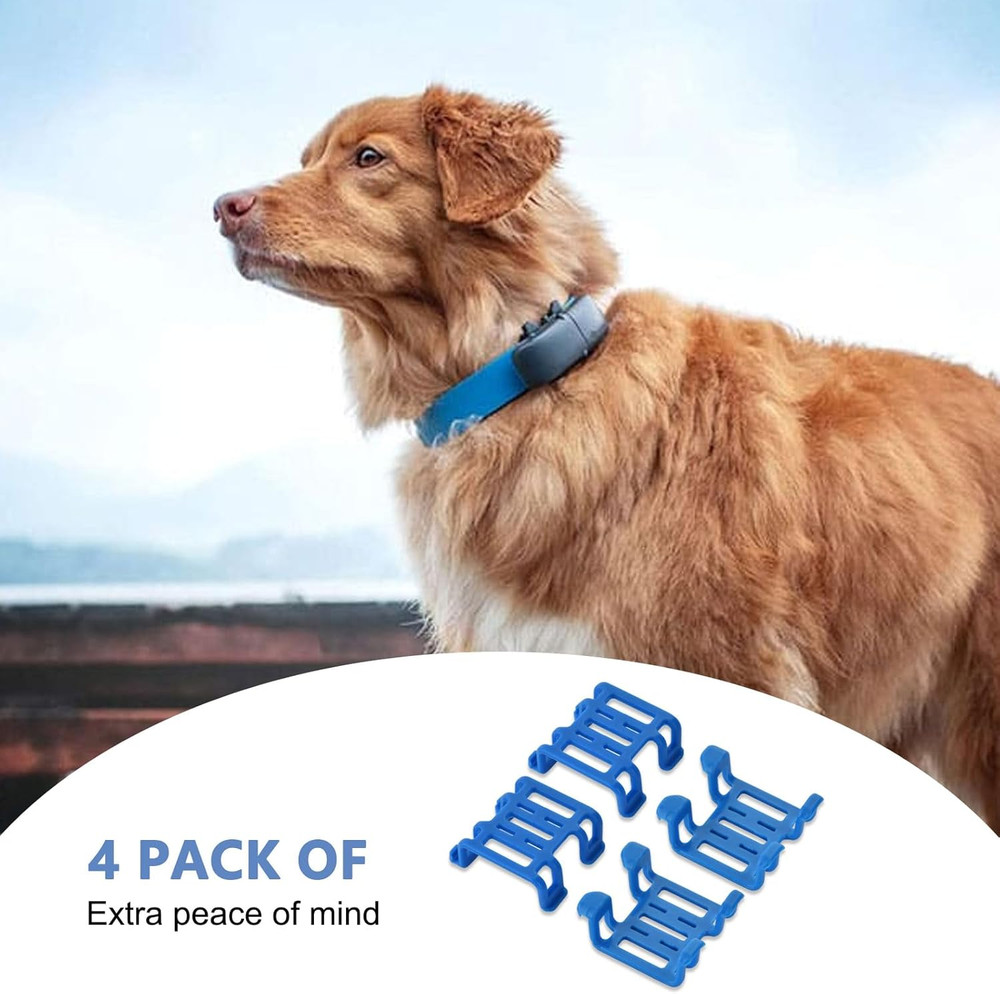 Dog GPS Tracker Rubber Clip � 4-Pack Replacement for Tractive GPS