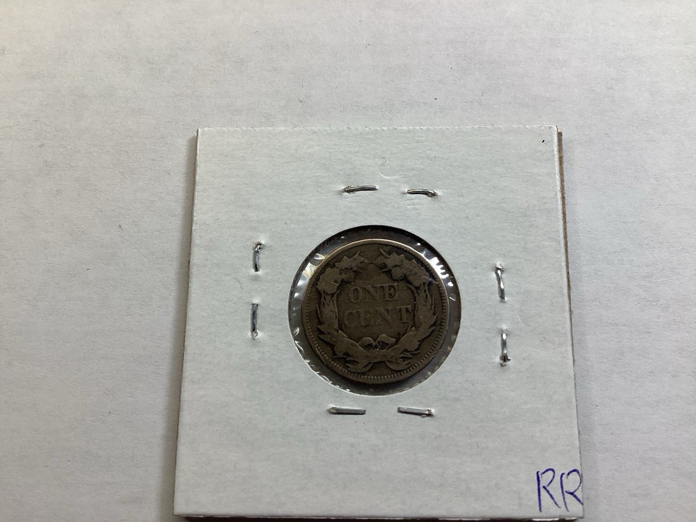 1857 Flying Eagle Penny Small Cent US Copper 020626 07rr
