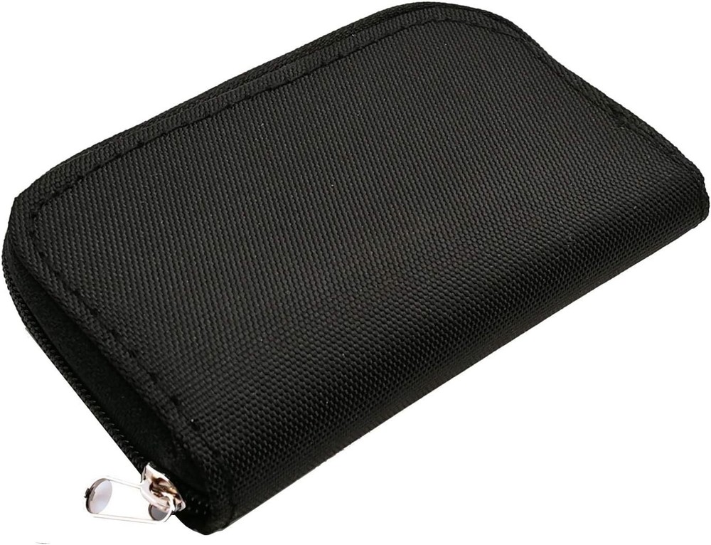 Multi-Functional Card Case in Black - Perfect for Technology Enthusiasts