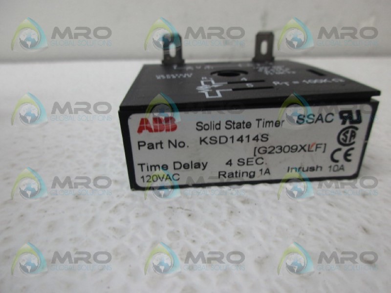 ABB KSD1414S SOLID STATE TIMER NSNP