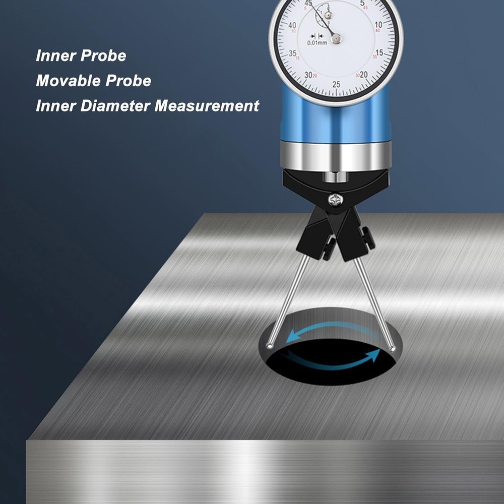 Coaxial Centering Indicator Set , Co-Ax Precision Milling Machine Test Dial