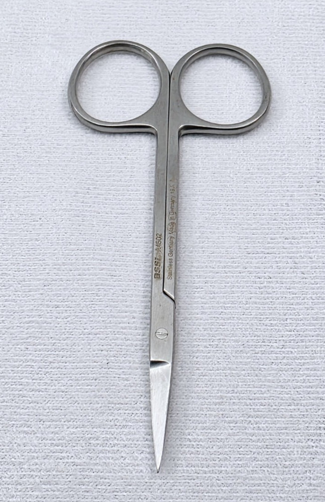 ASSI ASSI.A4502 Iris Delicate Scissors, Straight Tip 11.5cm