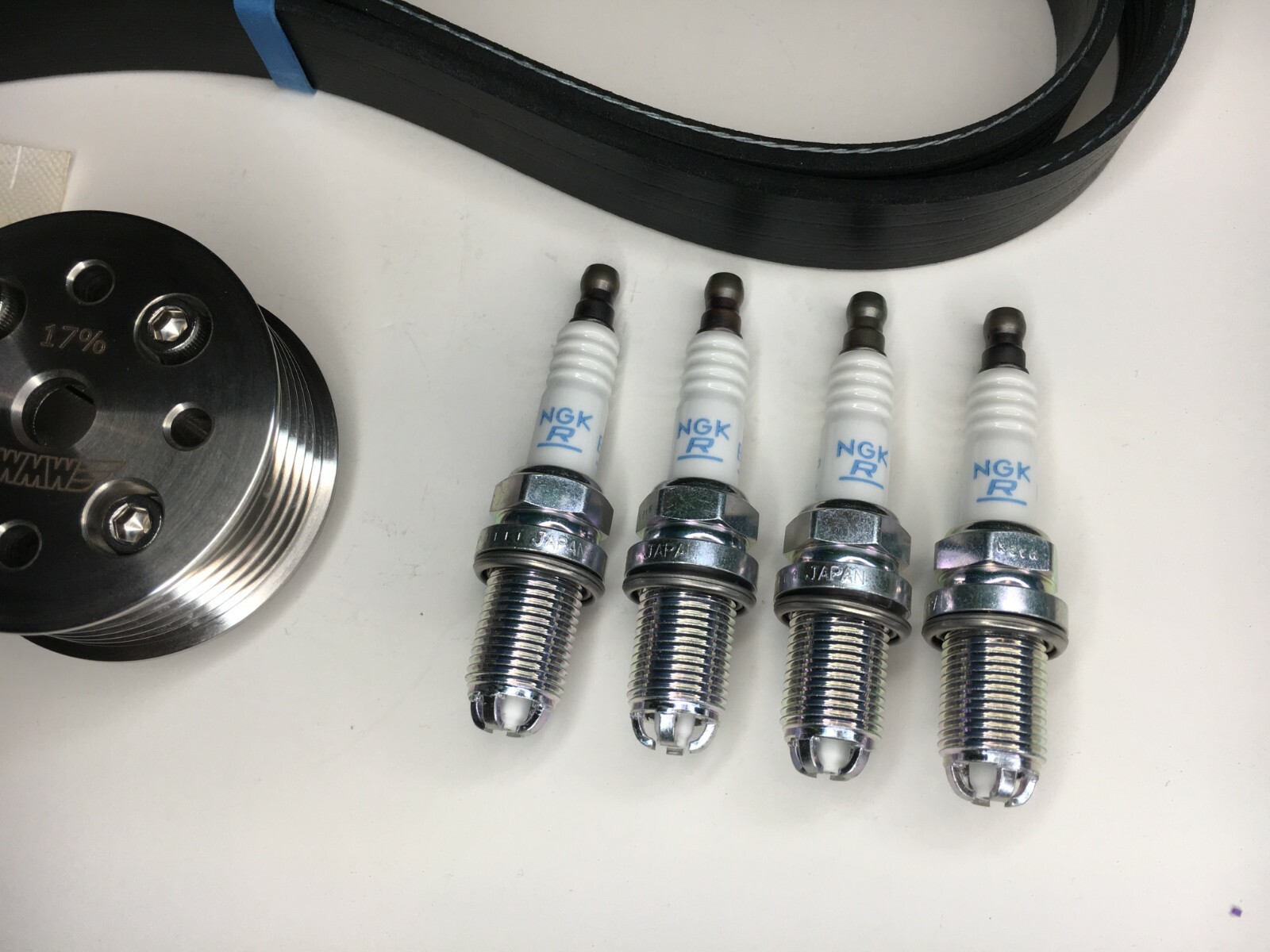 WMW 17% Supercharger Reduction Pulley Kit for R53 2002-06 MINI Cooper S and R52