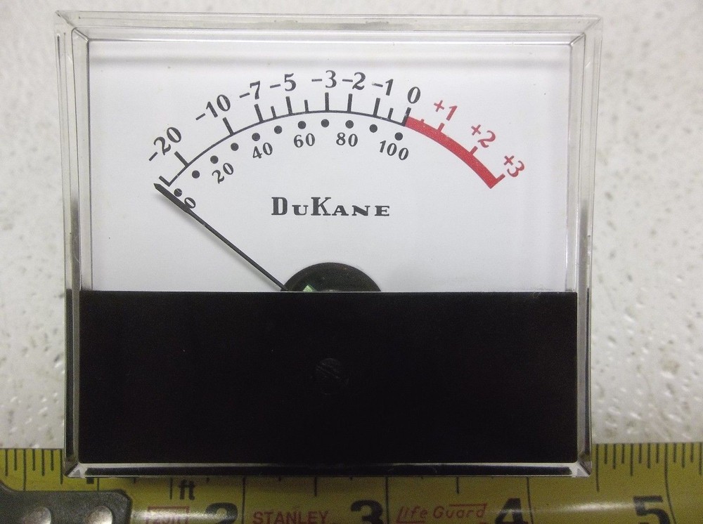 DuKane Honeywell  VU Meter