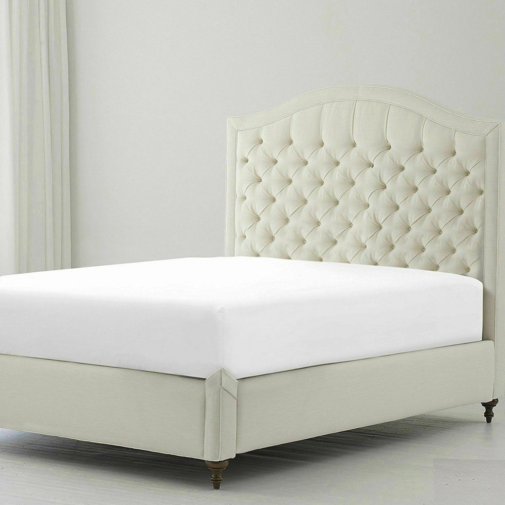 Lovely Solid White Sheet Collection 1000/1200 TC 100% Cotton