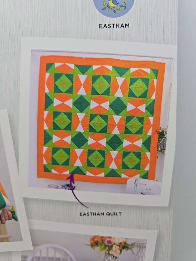 "Build-A-Block"Eastham pattern & instruct. kit Jo Avery for Crafter's Companion