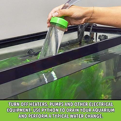 Python No Spill Clean and Fill Aquarium Maintenance System, Assorted Sizes