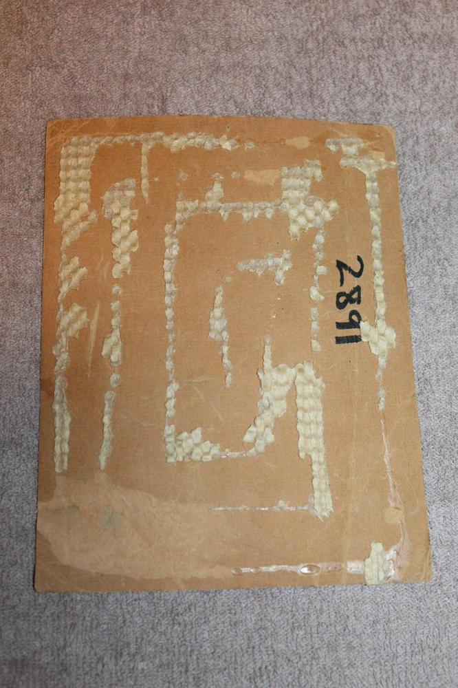 Original WW2 U.S. Army Air Forces Hand Painted "Test Pilot" Unit Insignia