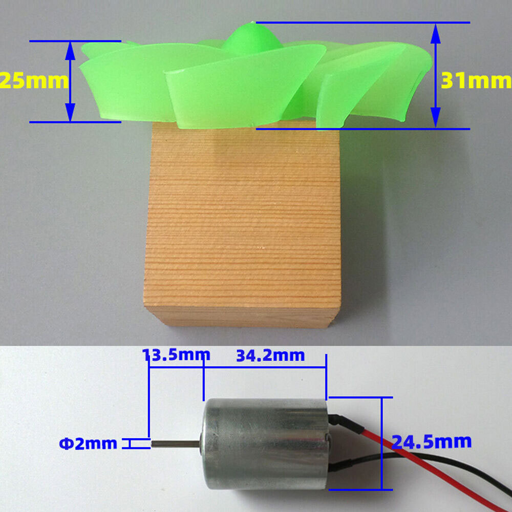 Turbine Blade Micro Wind Turbine Generator Model DC Wind Power Teaching Tool Kit