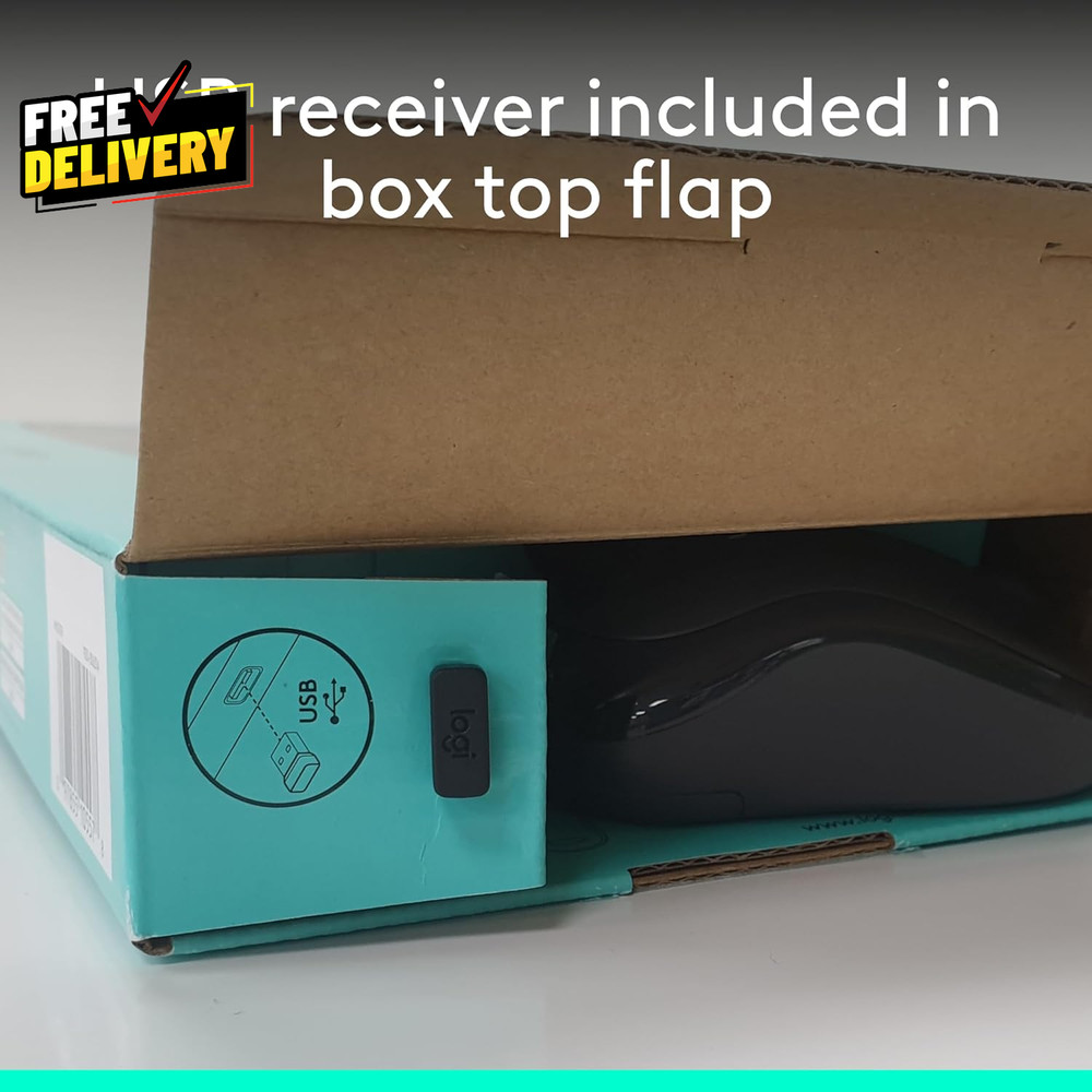 MK270 Wireless Keyboard and Mouse Combo for Windows 2.4 Ghz Wireless Compact....