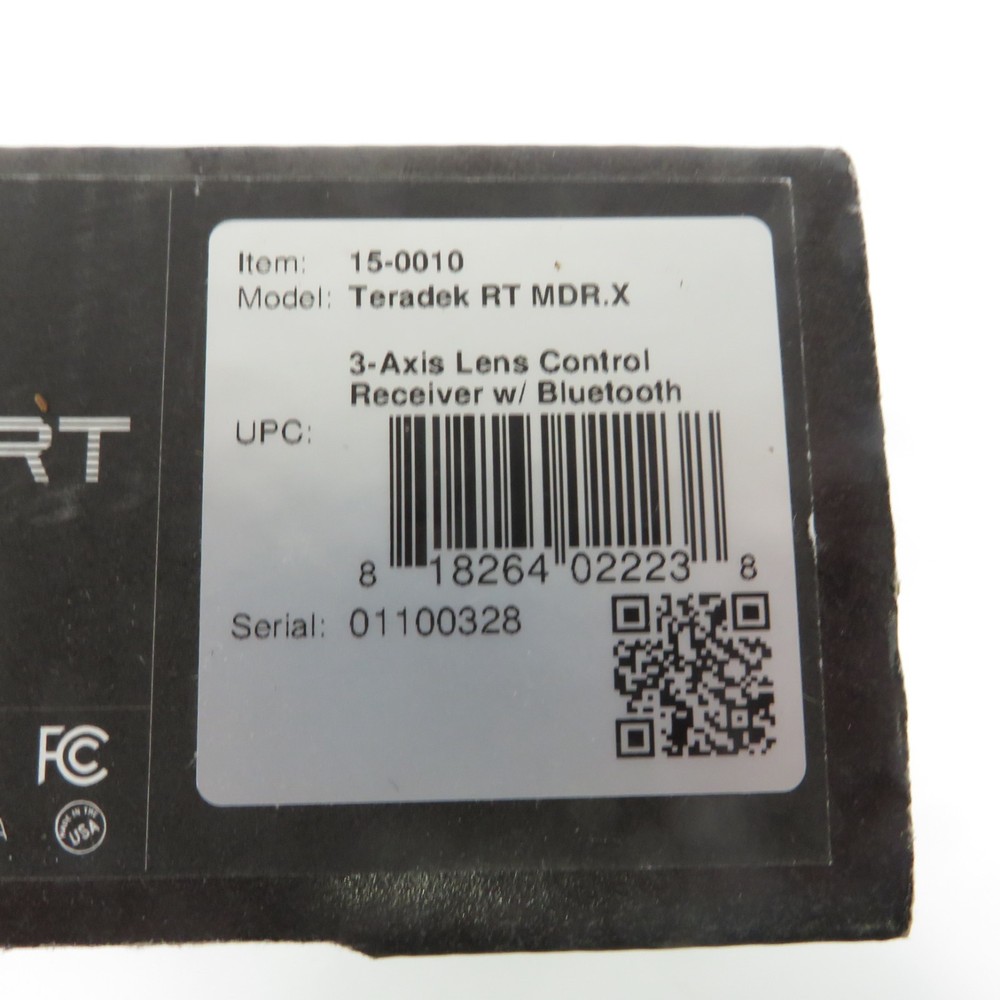 Teradek RT MDR.X Three Axis Lens Control Receiver Bluetooth - New Open Box