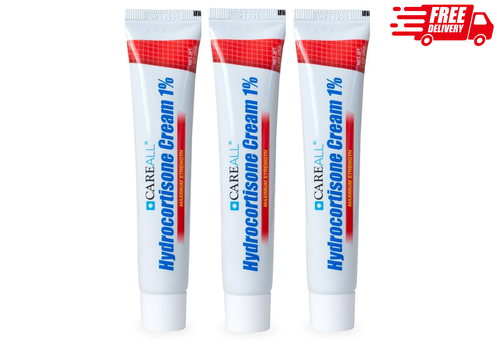 Hydrocortisone cream 1, 3oz Tube (Pack of 3), Maximum Strength Anti-Itch Cream