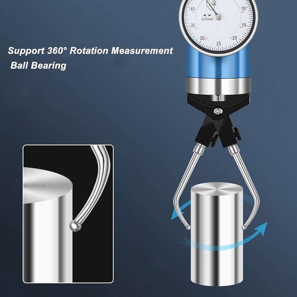 Coaxial Centering Indicator Set , Co-Ax Precision Milling Machine Test Dial