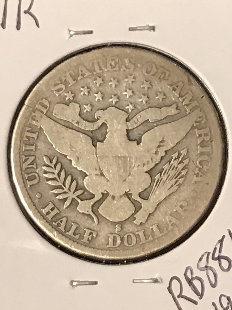 1901-S Barber Half Dollar G **SEMI-KEY DATE**