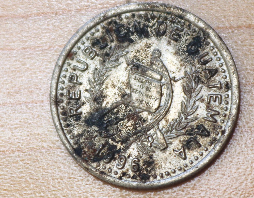 1996 Guatemala 10 Centavos