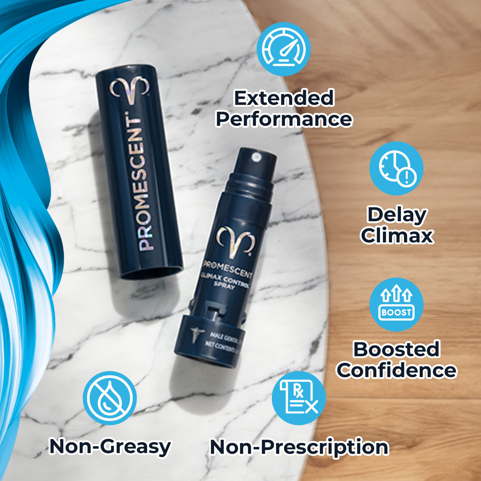Promescent Mens Delay Spray Clinically Proven to Help You Last Longer 7.4 ml