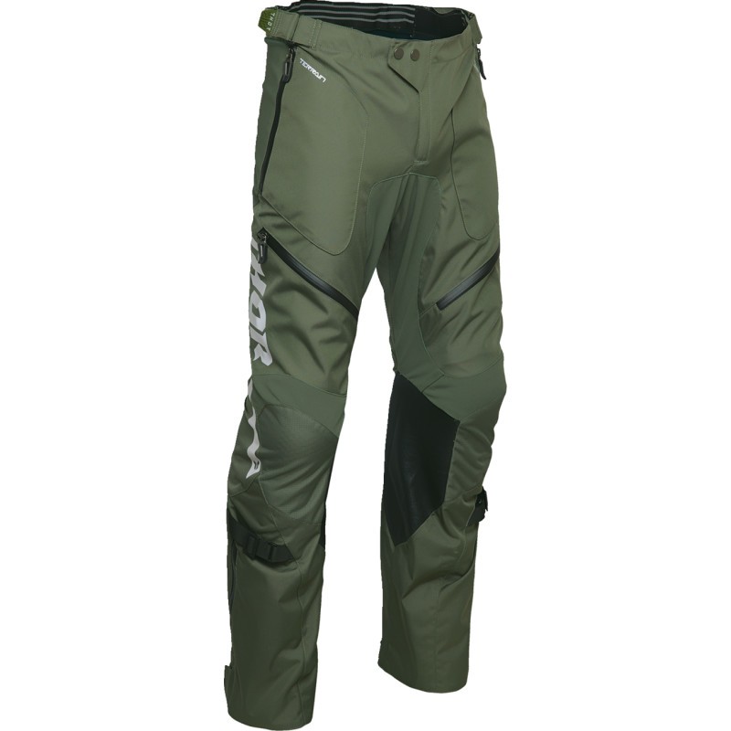 Thor 2901-12157 Terrain Over the Boot Pants 44 Green