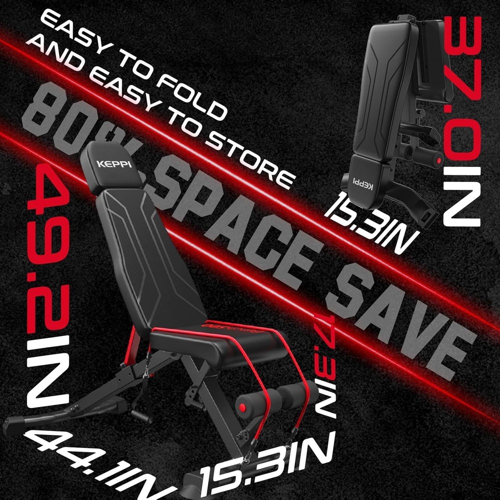 Adjustable Incline Decline Bench for Strength Training