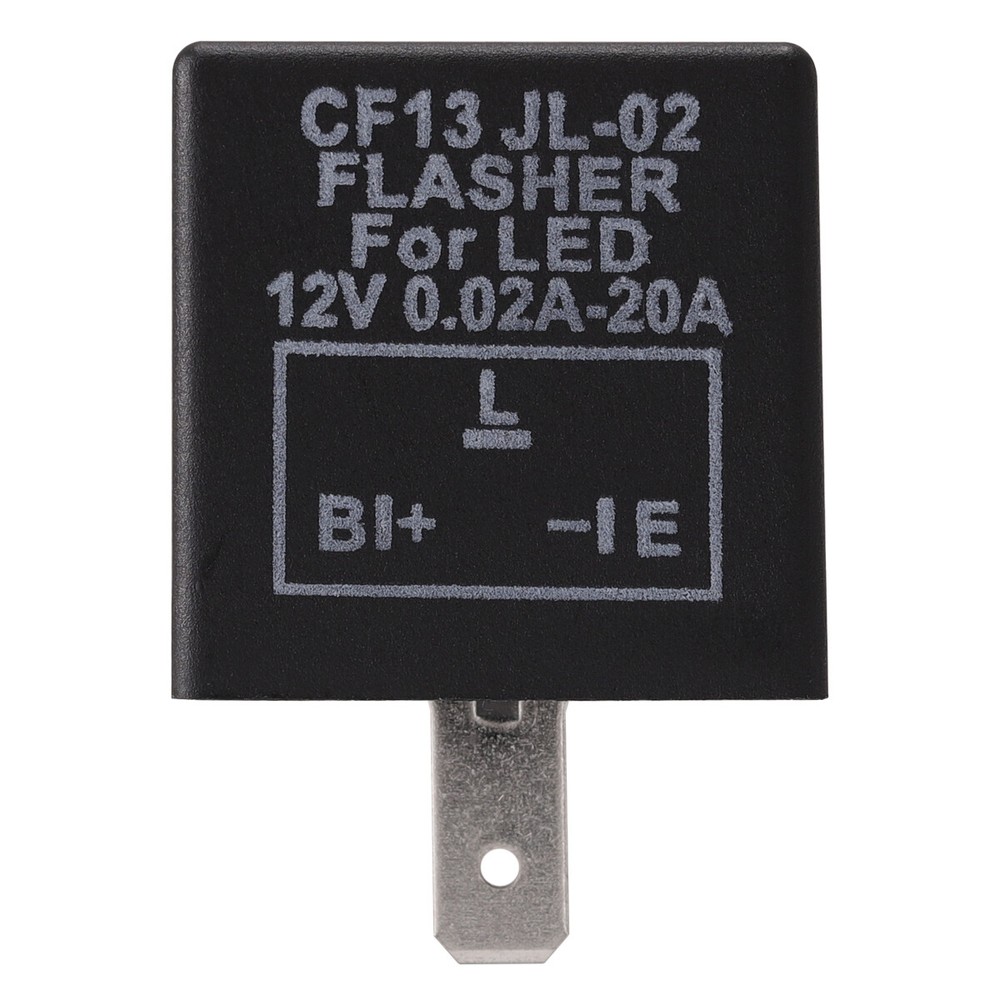 3 Pin Car Flasher LED Relay Fix Light Hyper Flash Turn Signal Decoder CF13 EP34