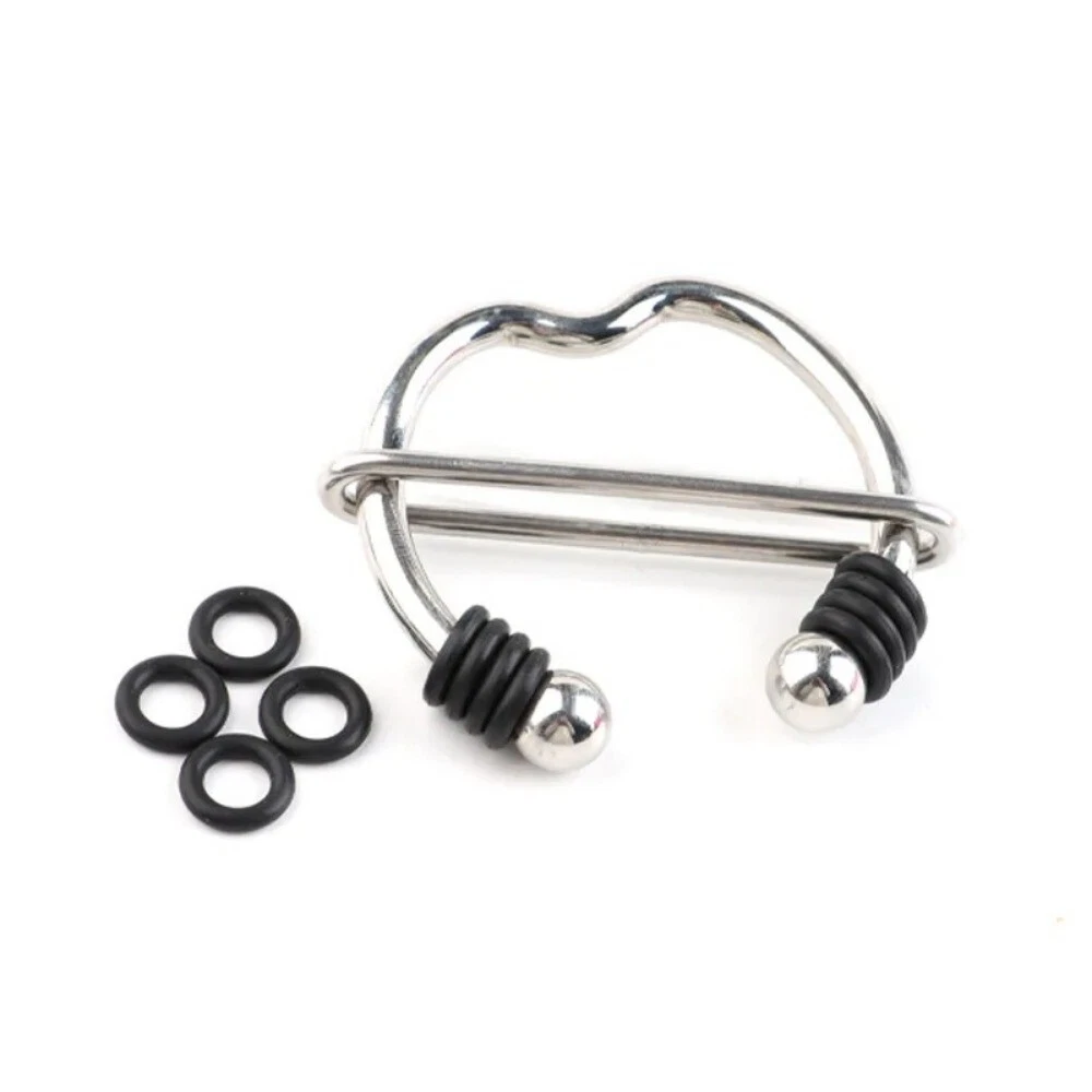 Stainless Steel Penis Stretcher Balls Enhancer Delay Ejaculation Training Ring