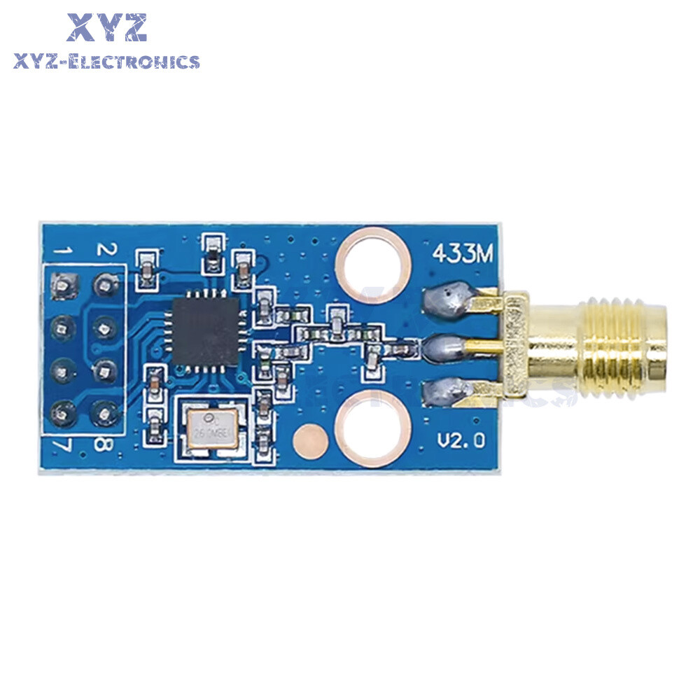 CC1101 Wireless Module With Antenna Wireless Transceiver Module SPI For 433MHz