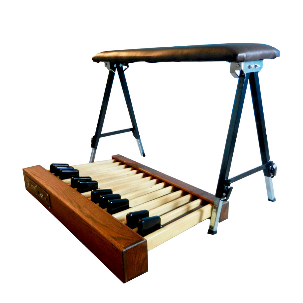 Folding Height Adjustable Organ Bench