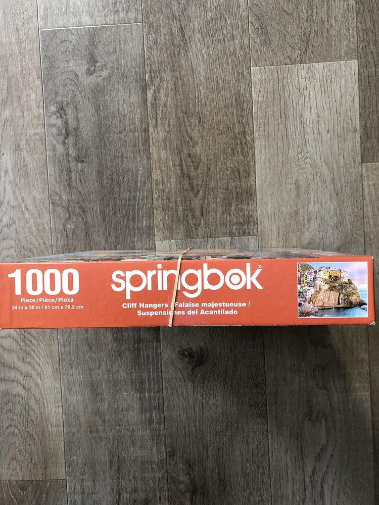Springbok Puzzle Cliff Hangers Italian Landscape 1000 pieces