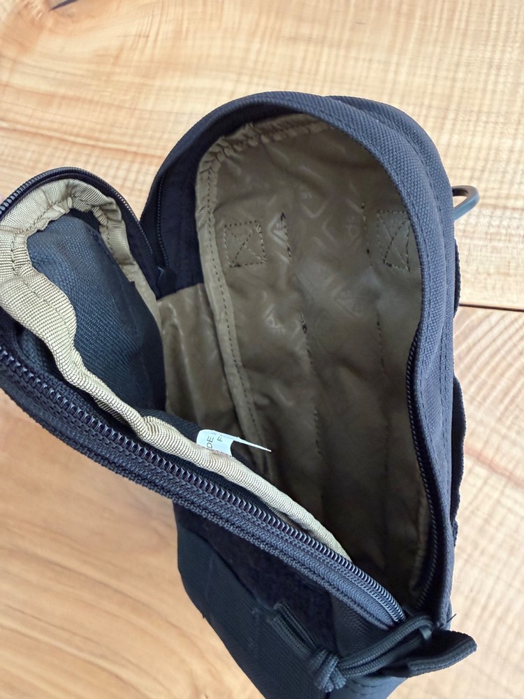 Hazard 4 Broadside Pouch Molle Modular Zip Pouch Black