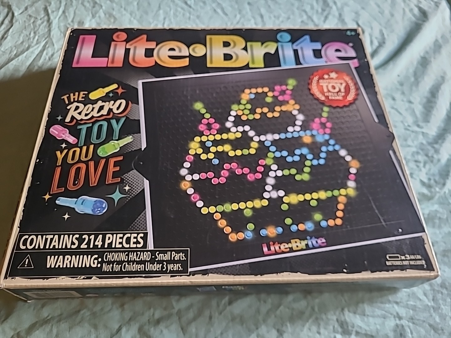 Battery Operated Lite Brite With Original Box
