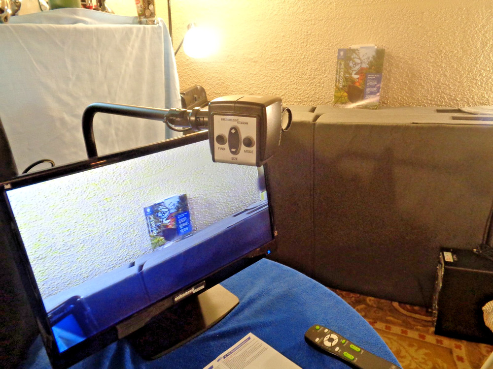 Enhanced Vision Acrobat LCD 24" With Remote And Case