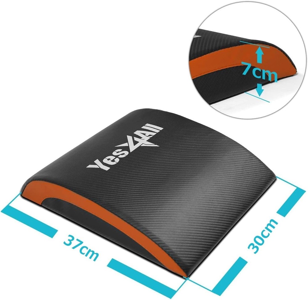 Abdominal Exercise Pad PVC Foam Foldable Core Workout Mat for Home Gym