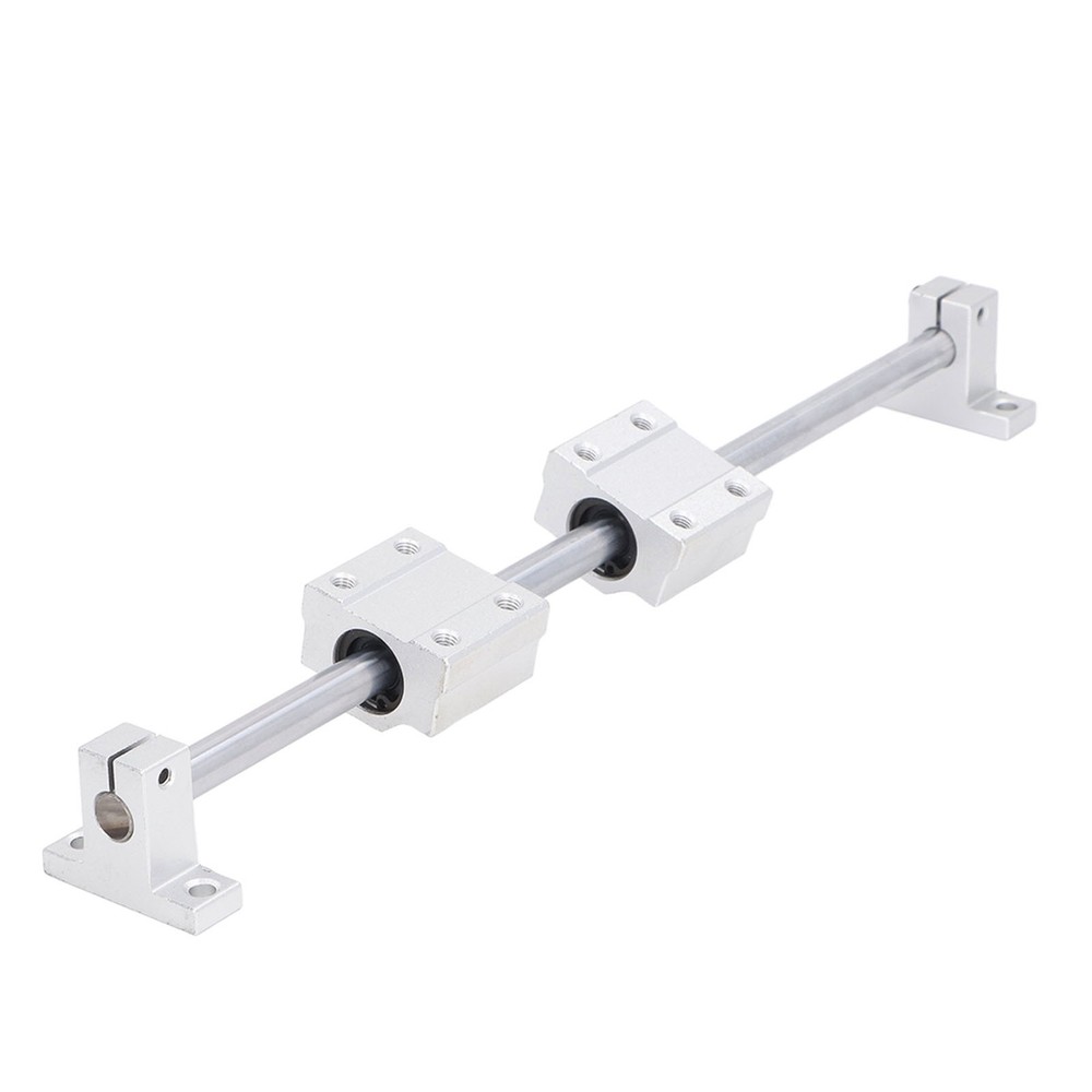 10‑450 Linear Rail Slide Linear Rail Guide Linear Motion Slide Rail With 4Pc