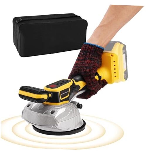 Tile Vibration Tool for De-walt 20V Max Yellow - Dewalt Compatible (No Battery)