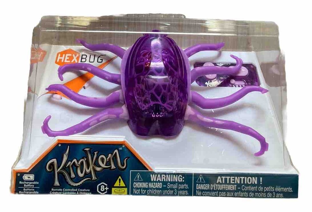 HEXBUG Kraken Remote Control (Purple) NEW 8+
