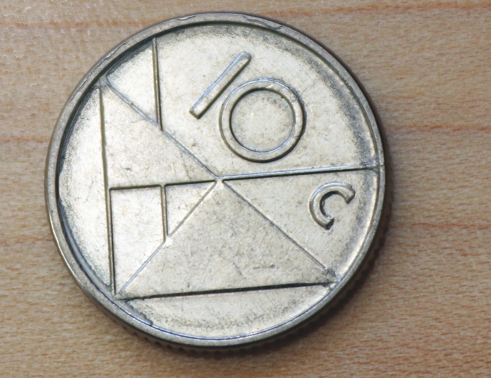 2009 Aruba 10 Cents