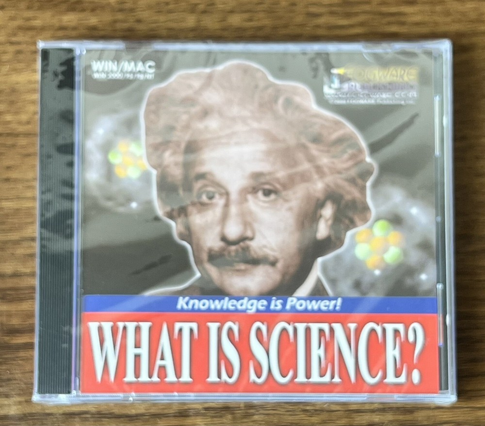 What is Science? Windows / MAC CD Fogware Publishing 2000 New Sealed