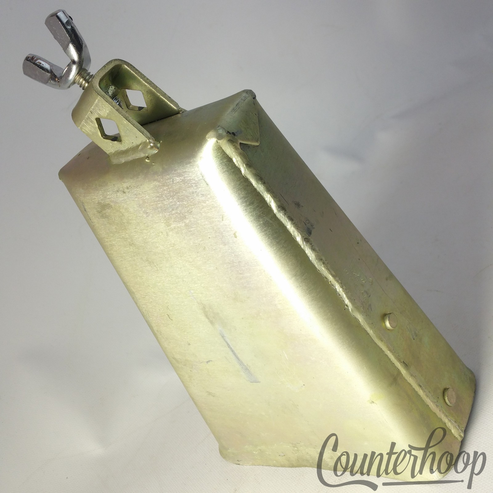 Latin Percussion LP322 Prestige Cowbell Made In USA 7 1/2"x5 3/4"x2 1/2" Vintage