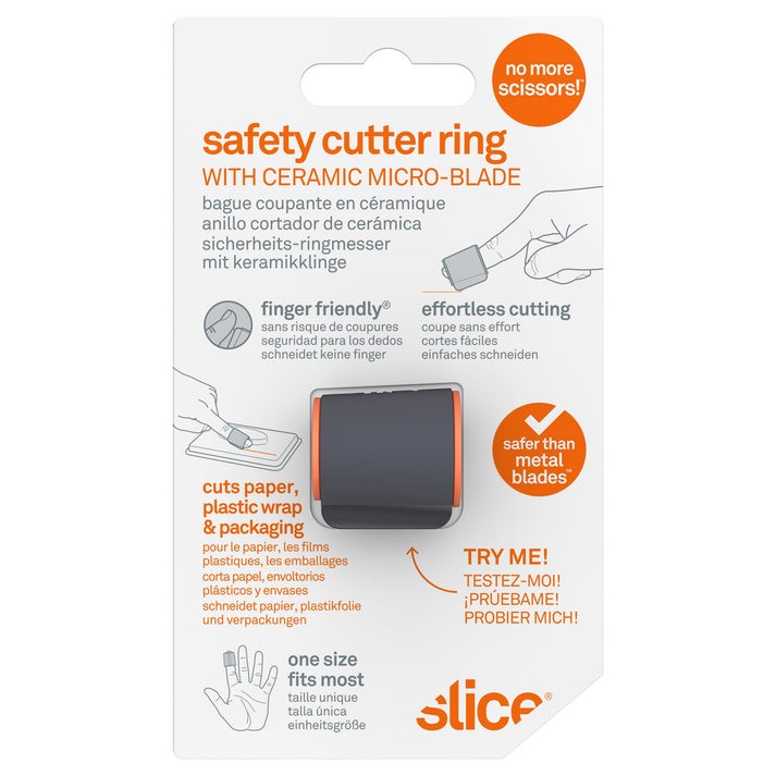 Slice Finger Friendly Blades Safety Cutter Ring #10583