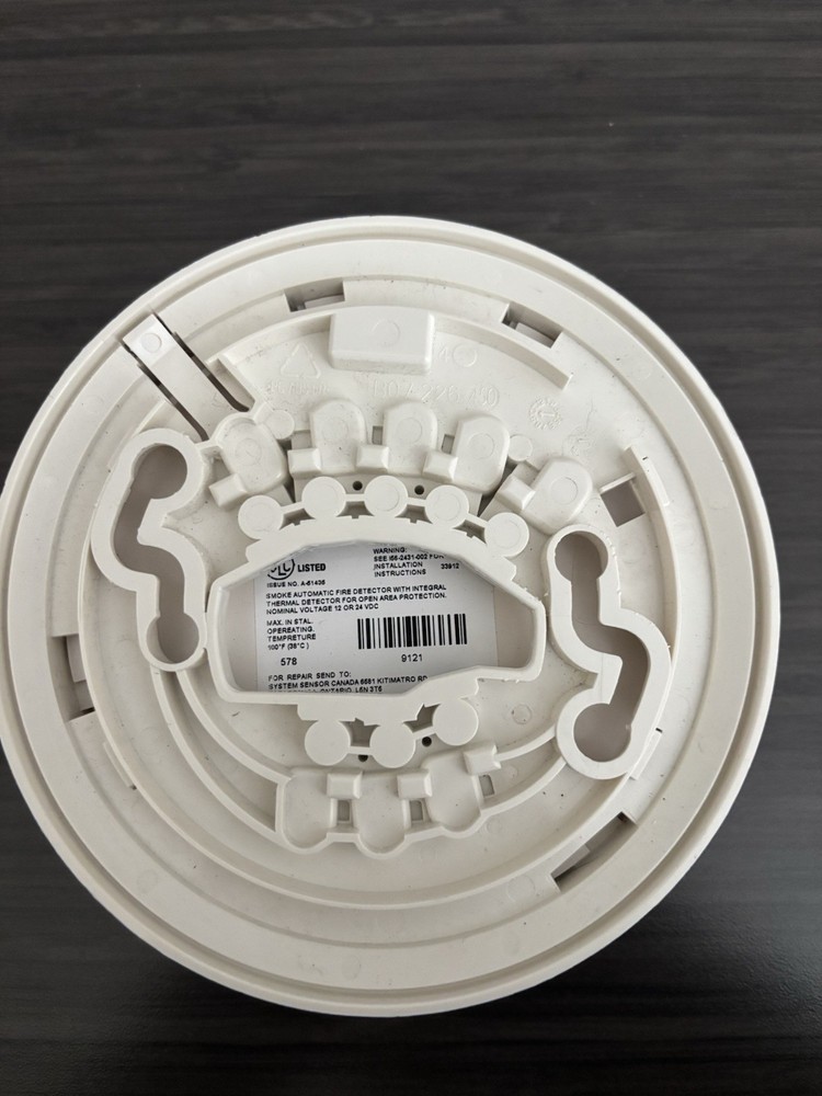 System Sensor C4WTR-BA SMOKE DETECTOR 12/24V