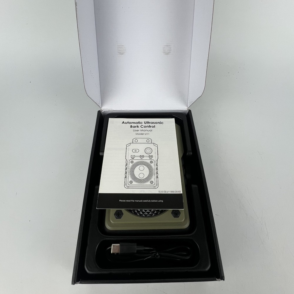 Automatic Ultrasonic Bark Control Device Model U11 – Open Box