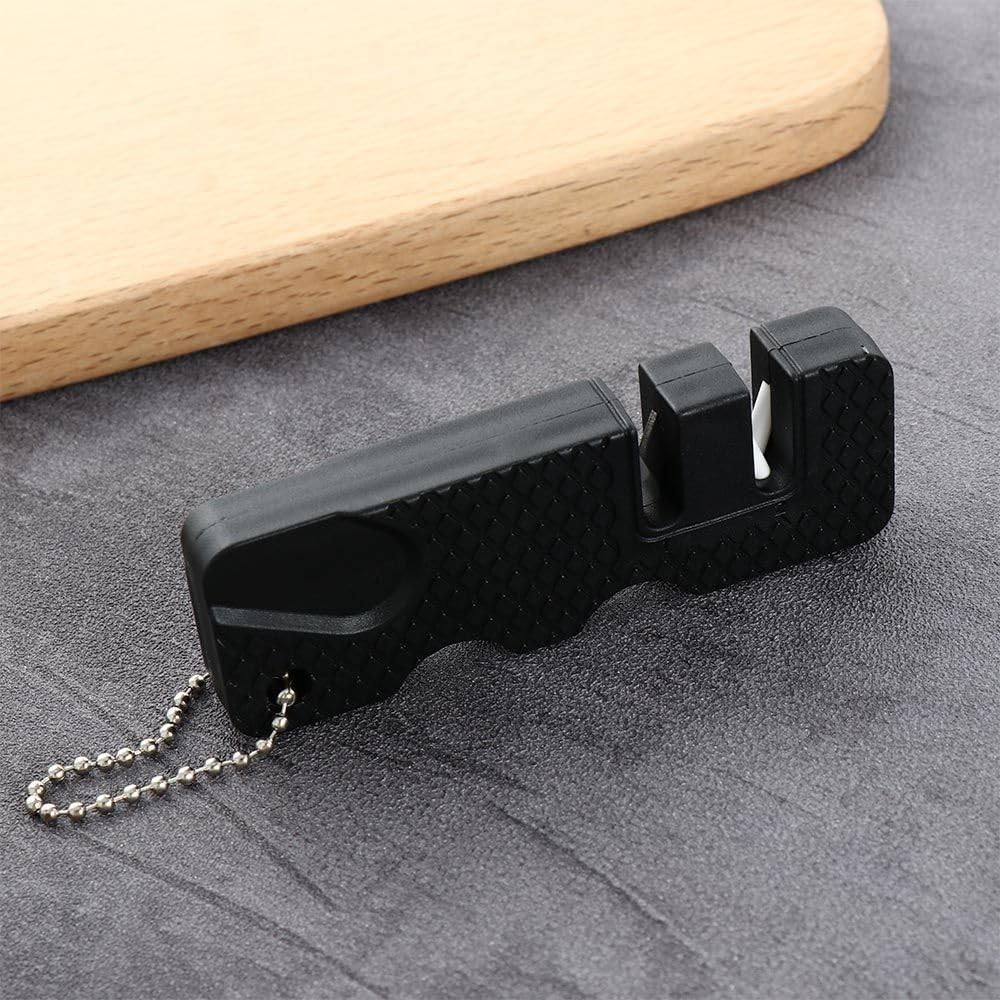 Portable Knife Sharpener - Handheld Tool for Camping, Kitchen, and Chefs