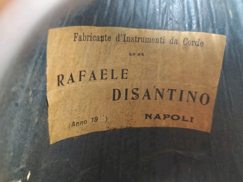Mandolin 4/4 Raffaele Disantino 1915 曼陀林 만돌린マンドリン