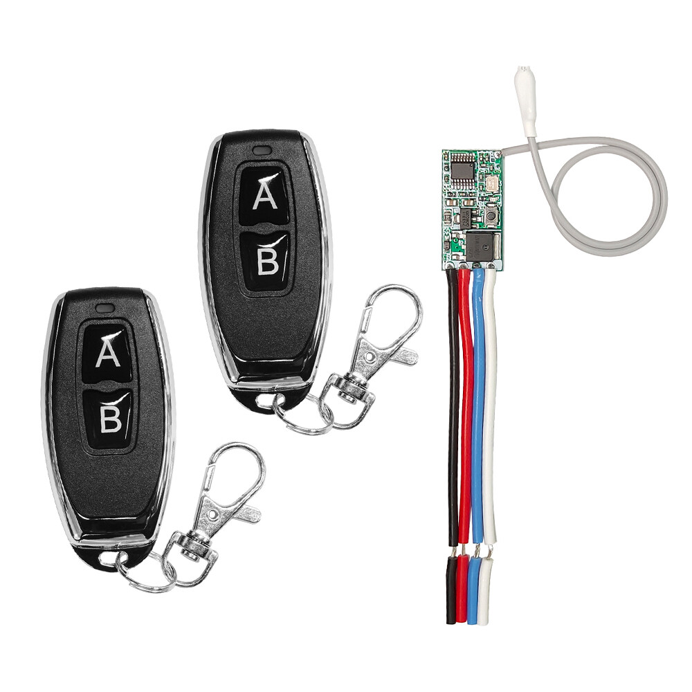 DC3.6V 5V 9V 12V 24V Mini Relay Receiver Smart Switch Wireless RF Remote Control