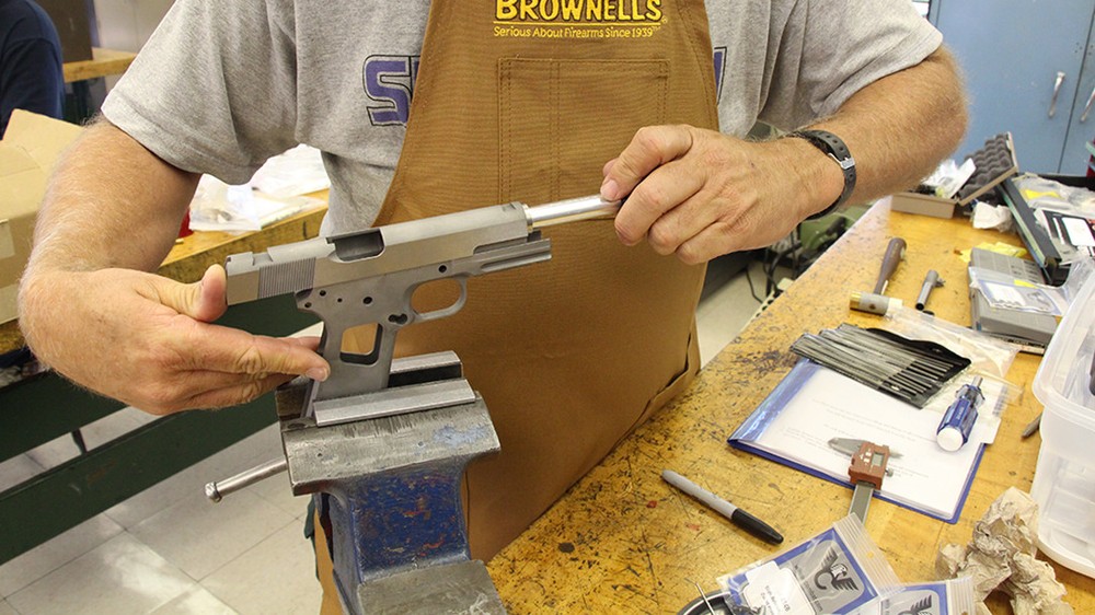 Slide Lapping Tool for 1911 style slide lapping. New