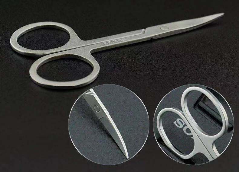 12PCS Pedicure / Manicure Set Nail Clippers Cleaner Cuticle Grooming Kit Case