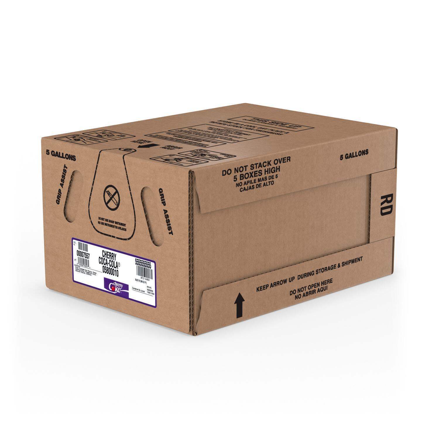 Coca Cola Cherry Coke 5 Gallon Bag In Box Soda Fountain Syrup Concentrate