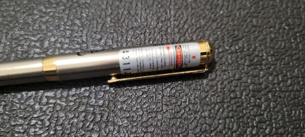 CREATIONS BY ALNO LASER LIGHT POINTER SCREEN PRESENTATION METAL PEN LAZER