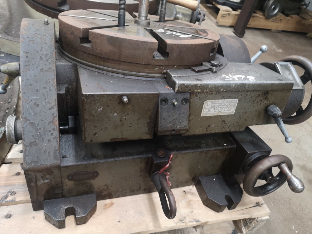 12" Rotary Cross Feed 3 Axis Table SMOOTH Operation 3498